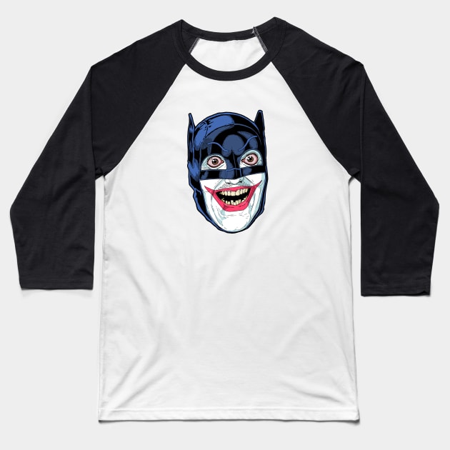 Bat Joke 66 Baseball T-Shirt by BarfComics